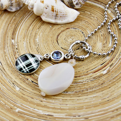 Lange ketting Cotton Checkered