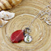 Lange ketting Coral Big Ben