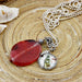 Lange ketting Coral Big Ben