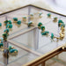 Korte ketting: Golden Green Chunks