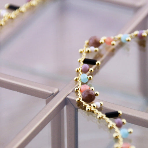 Armband Golden Jade Pieces