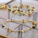 Armband Golden Jade Pieces