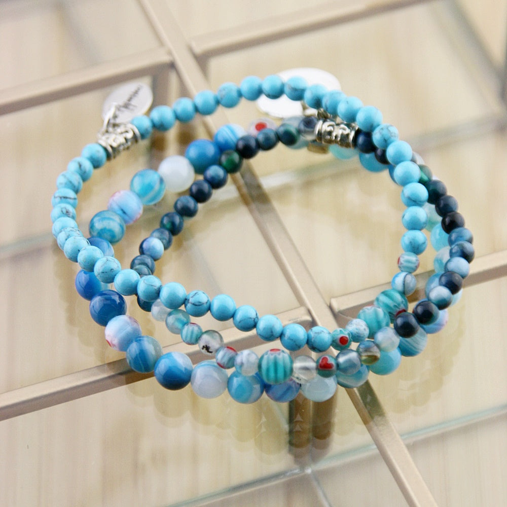 Armbanden BoHo Gemstones Turquoise