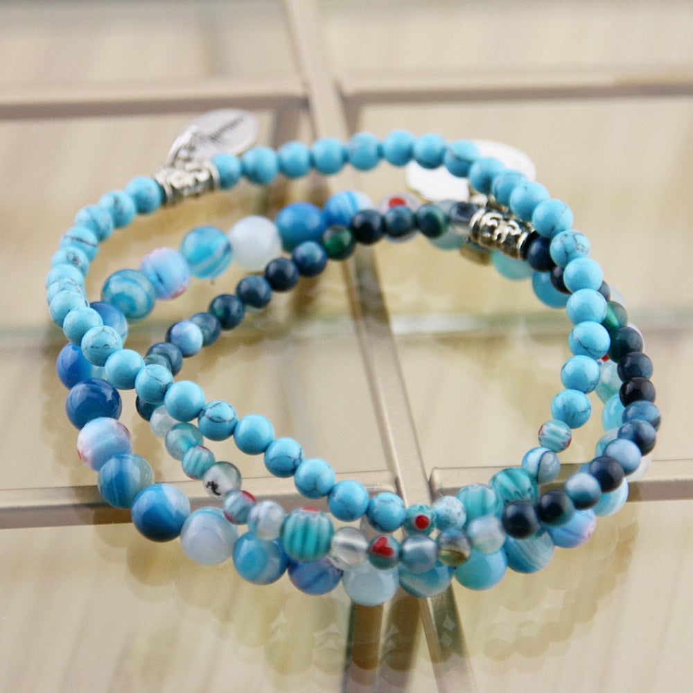 Armbanden BoHo Gemstones Turquoise