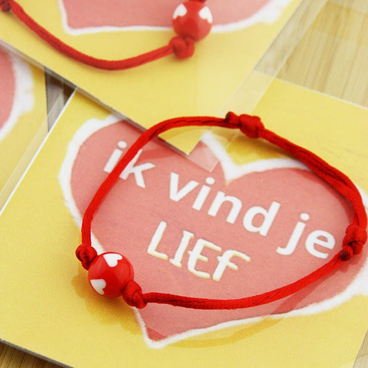 Armband Ik vind je lief - HanneHaves