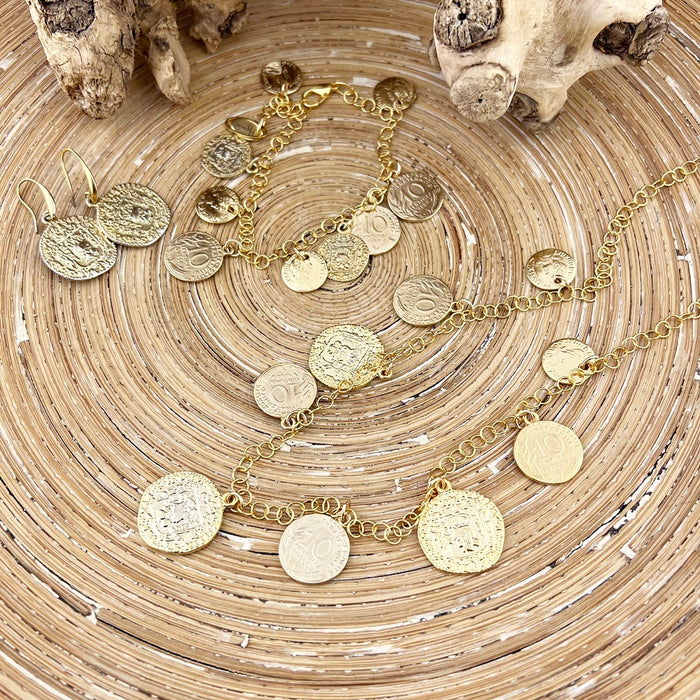 Armband Coins for Good Luck