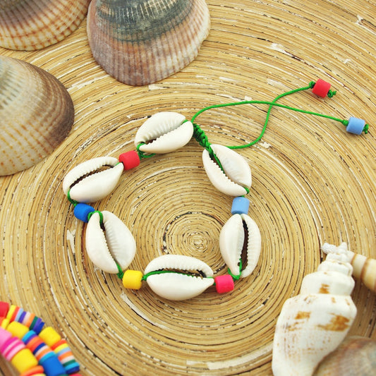 Armband Cowrie schelpen