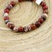 Natuursteenarmband Cubes Stone Fire