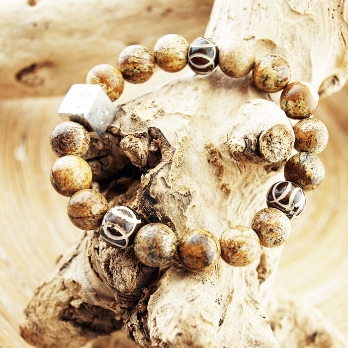 Natuursteenarmband Mario Mix
