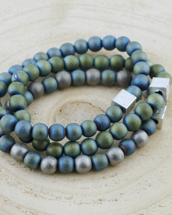 Natuursteenarmband Nataniel
