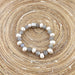 Natuursteenarmband Pearls & Gems Luna
