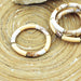 Armband Tube Beige Gold