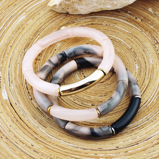 Armband Tube Blush Marble