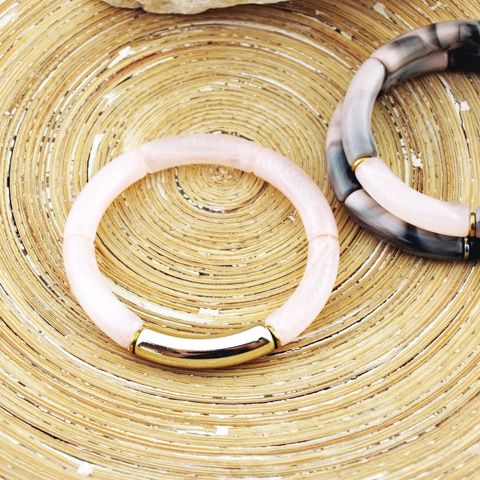 Armband Tube Blush Marble