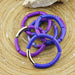 Armband Tube Purple Gold