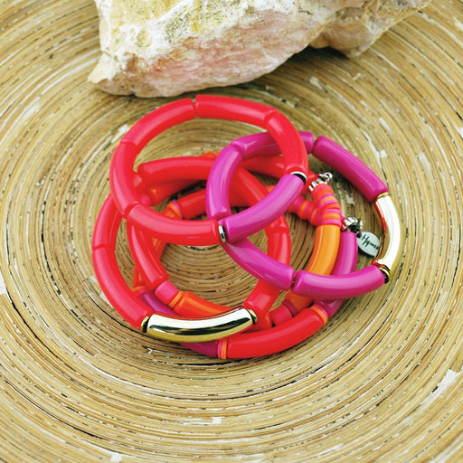 Armband Tube Pink Gold