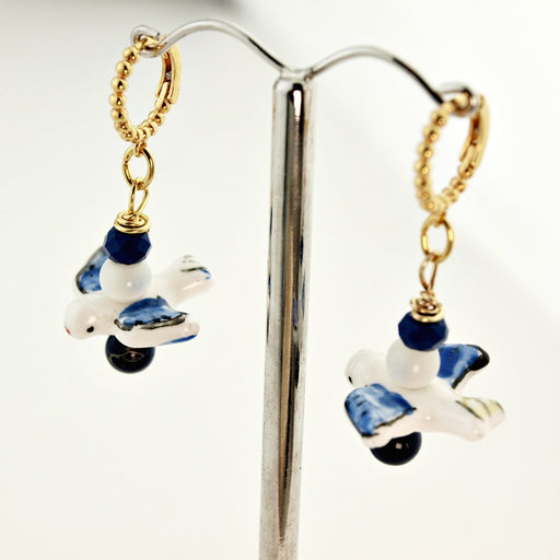 Oorbellen Delfs Blauw Little Dove