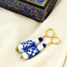 Oorbellen Delfs Blauw Big Drop