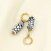 Oorbellen Delfs Blauw Netwerk