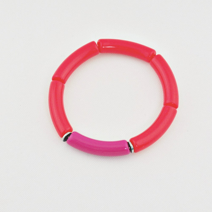 Spring set armbanden Candy Pink