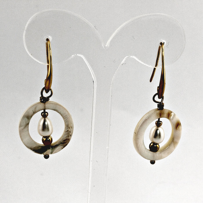 Oorbellen Pearls Sandy Cream