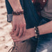 Natuursteenarmband Fuentes Fantasy Verde