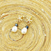 Oorbellen Pearl Starfish Duo