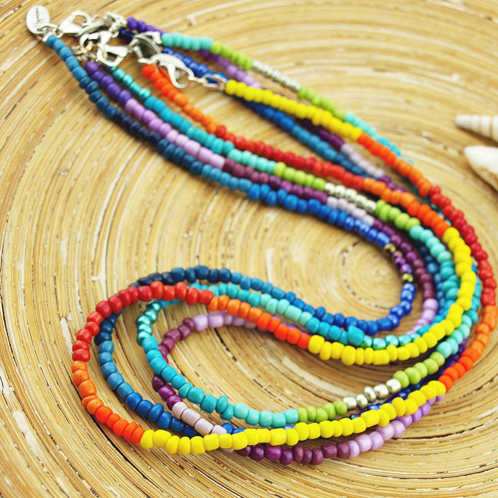 Korte ketting Rainbow 