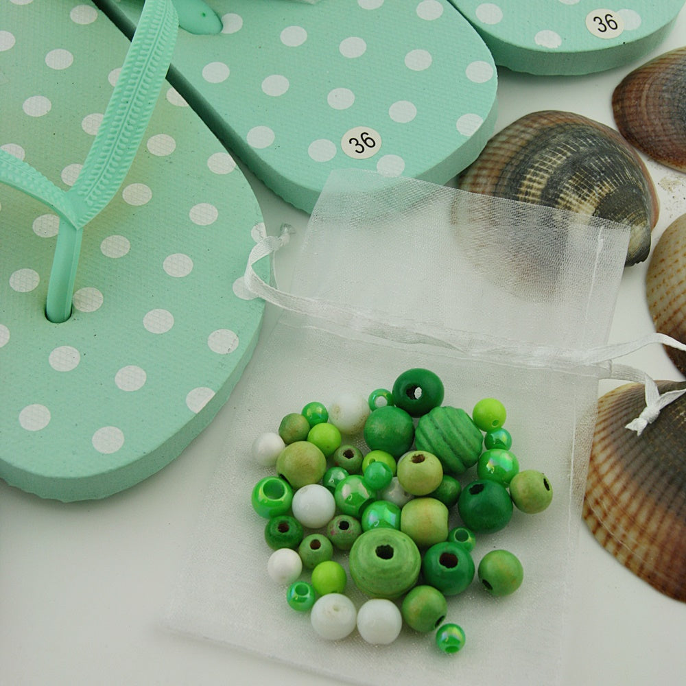 Teenslippers: Minty Stip DIY