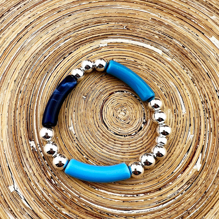 Armbanden Tube mix Blue