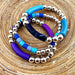 Armbanden Tube mix Blue
