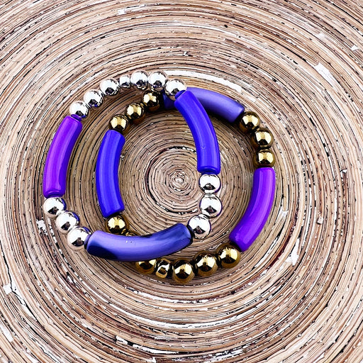 Armbanden Tube mix Purple