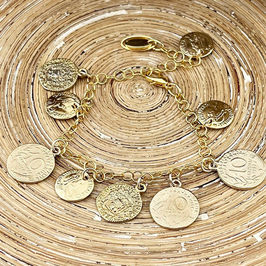 Armband Coins for Good Luck - HanneHaves