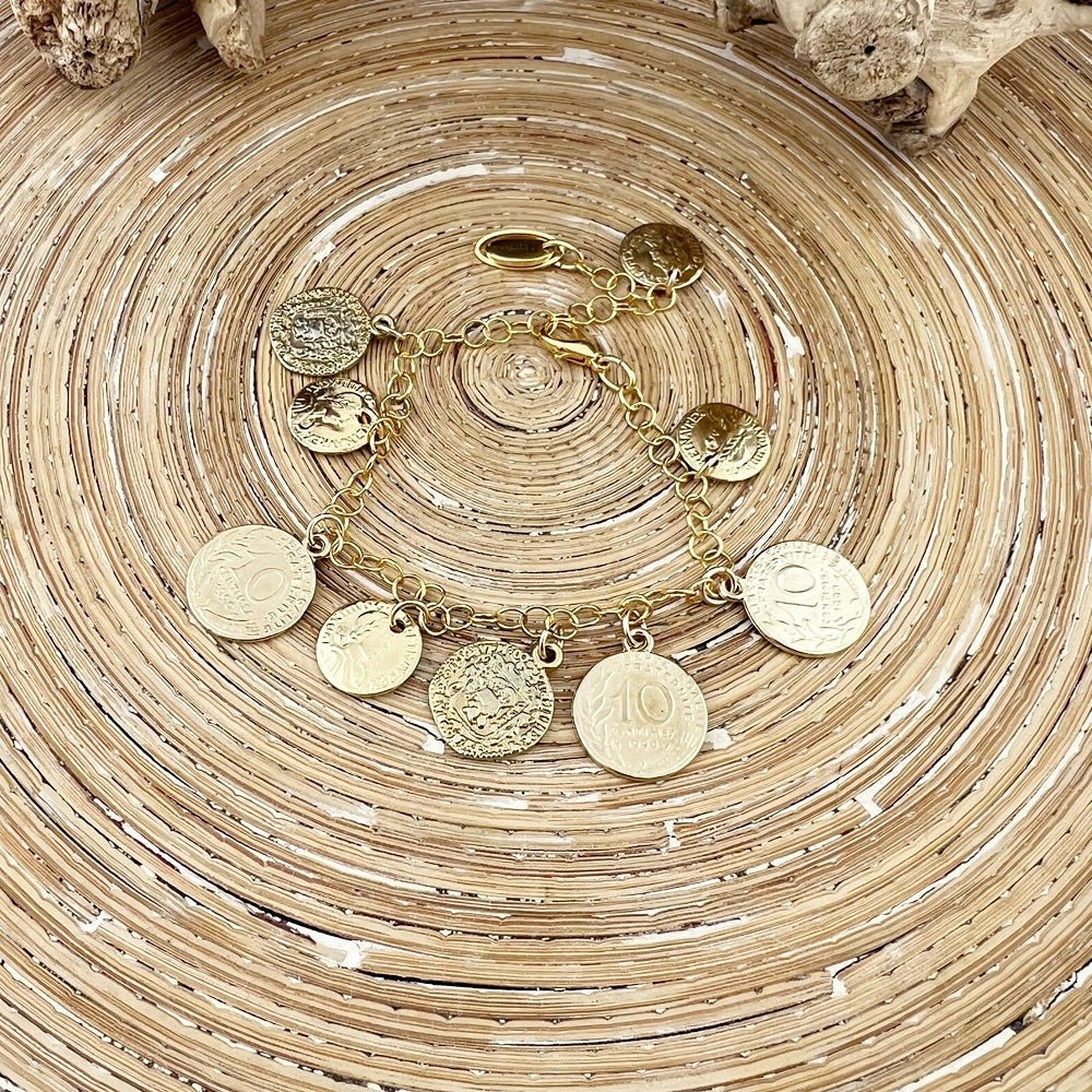 Armband Coins for Good Luck - HanneHaves