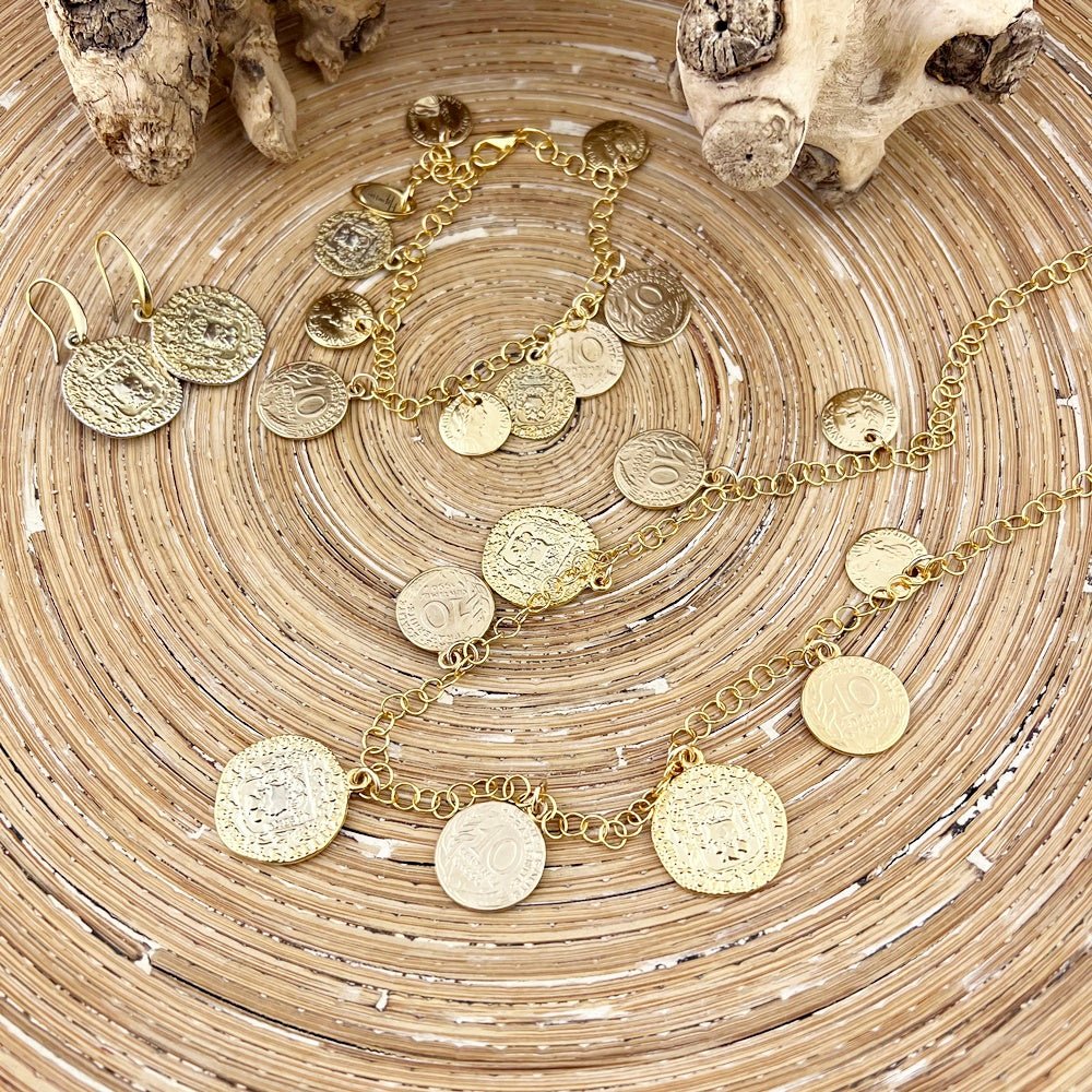 Armband Coins for Good Luck - HanneHaves