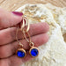 Oorbellen Royal Blue