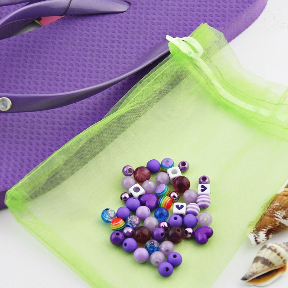 Teenslippers DIY Paars - HanneHaves